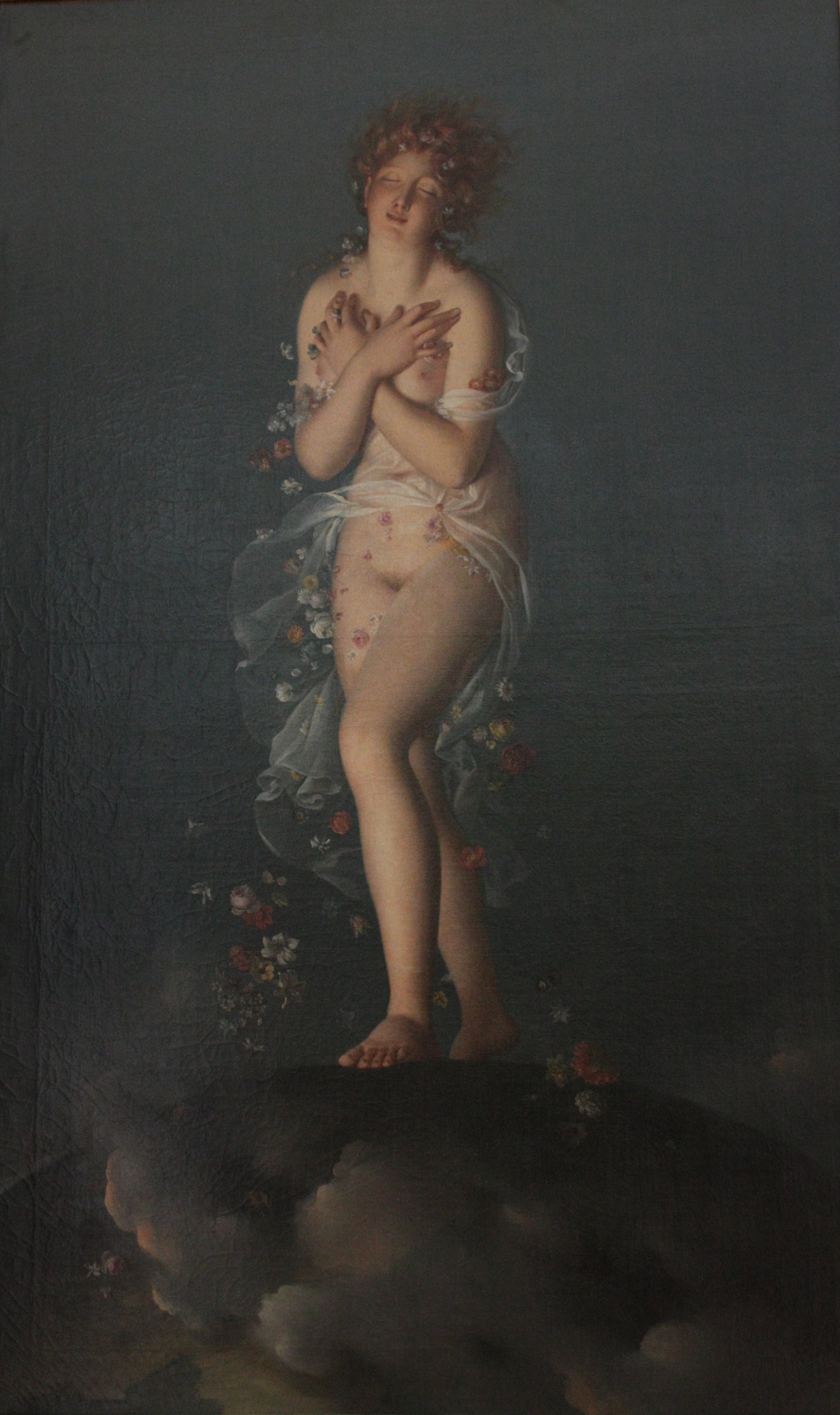 Flore caressée par Zéphyr - François Gérard - Alpha Reproduction