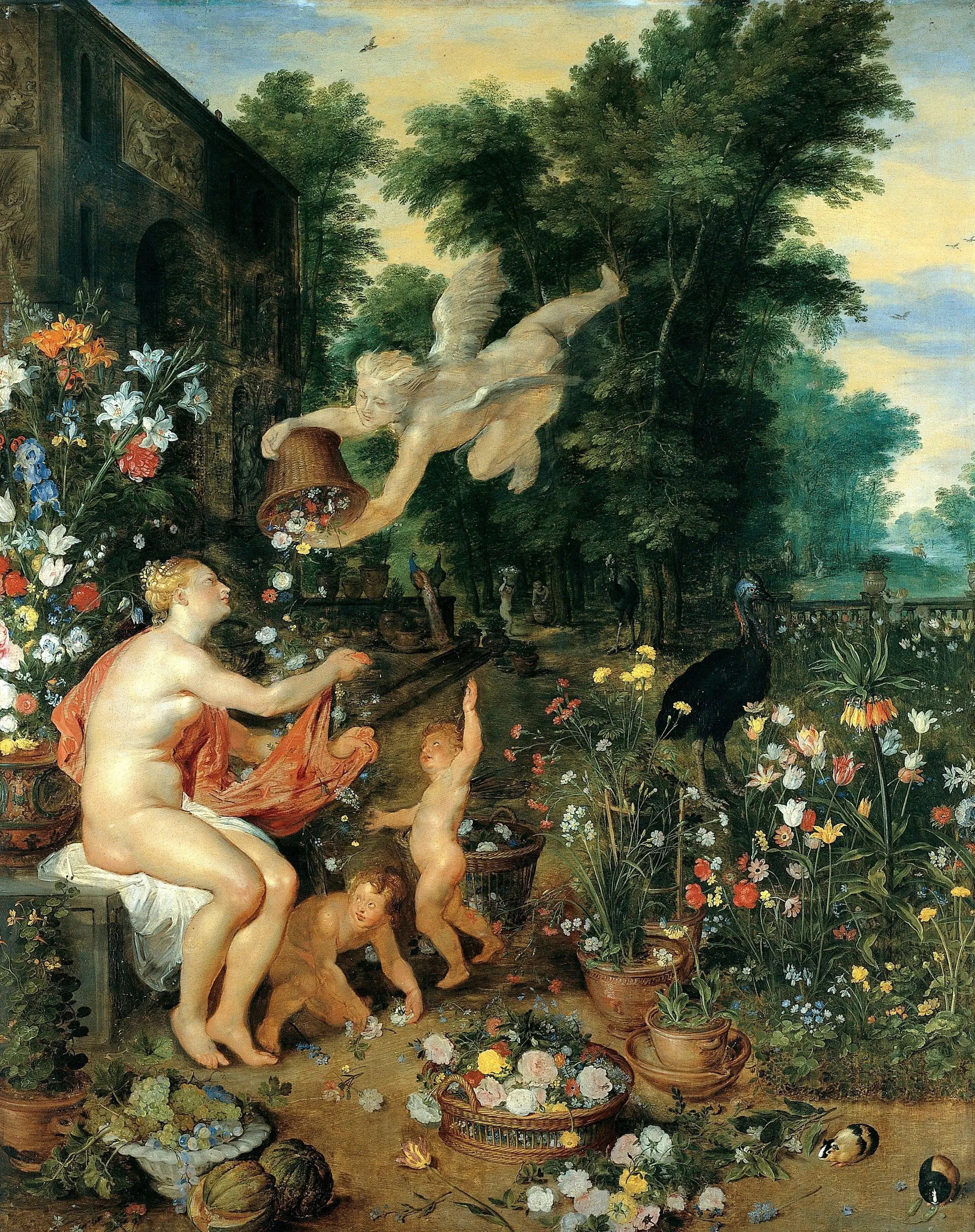 Flore et Zéphyr - Peter Paul Rubens - Alpha Reproduction