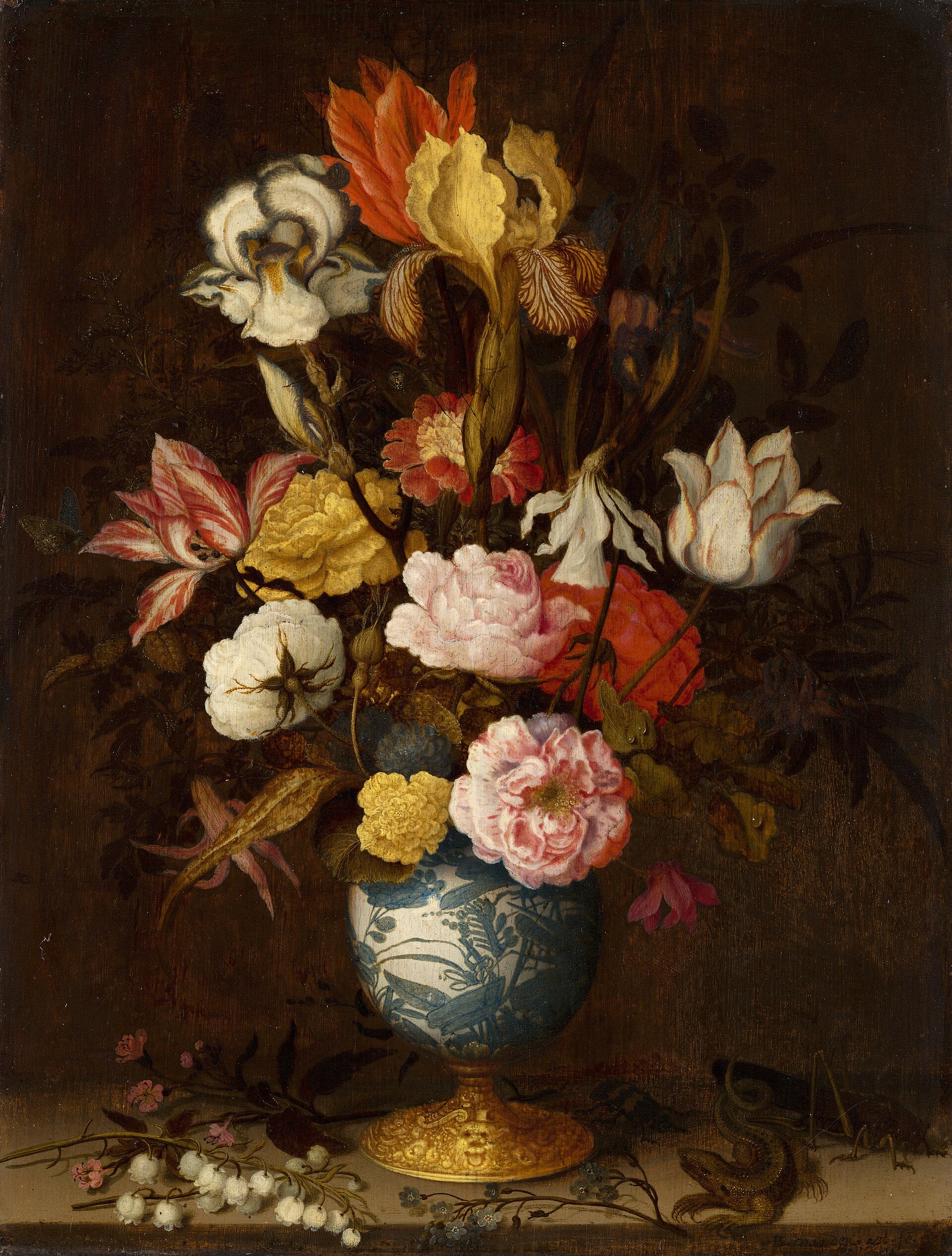 Vase de fleurs - Balthasar van der Ast