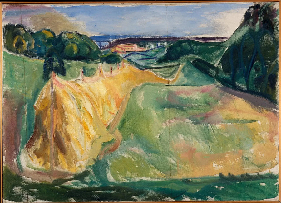 Fieno in essiccazione - Edvard Munch