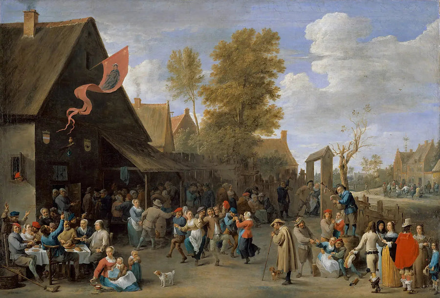 Fiera del villaggio - David Teniers il Giovane