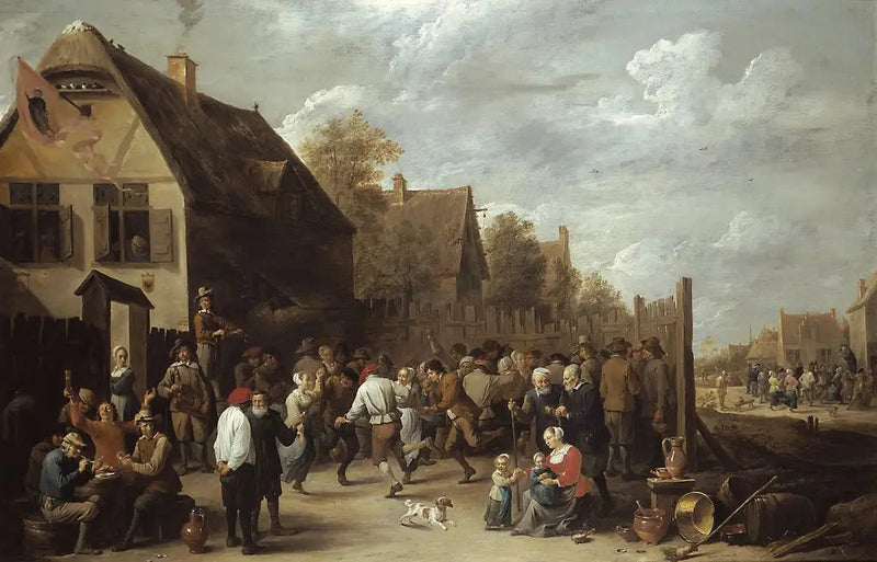 Fiera del villaggio - David Teniers il Giovane