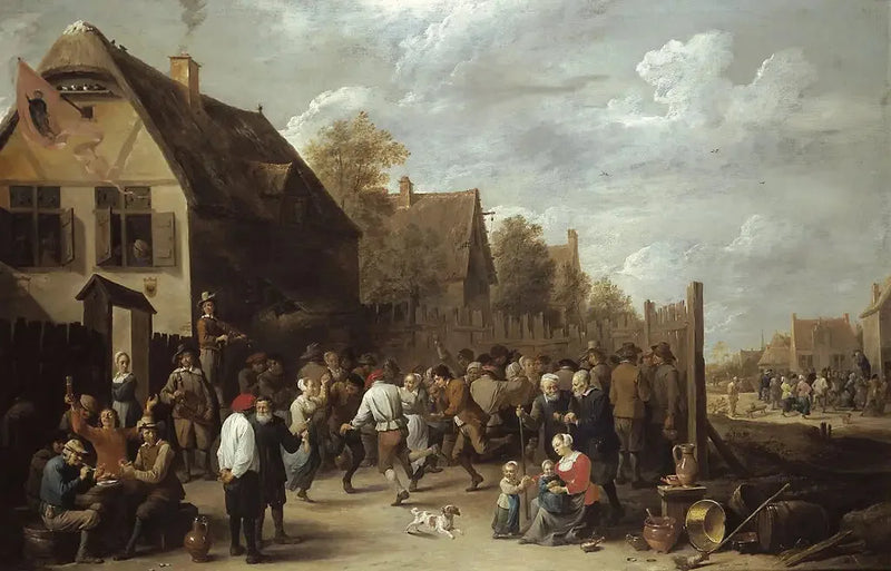 Fiera del villaggio - David Teniers il Giovane