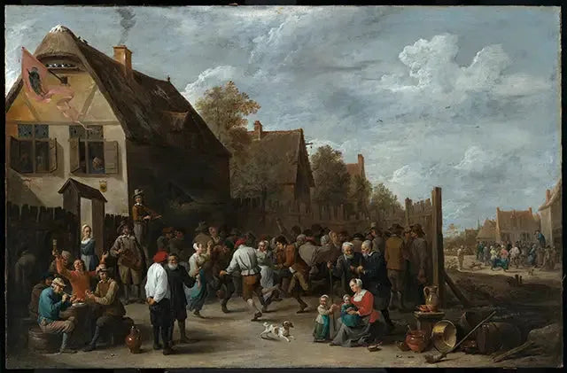 Fiera del villaggio - David Teniers il Giovane