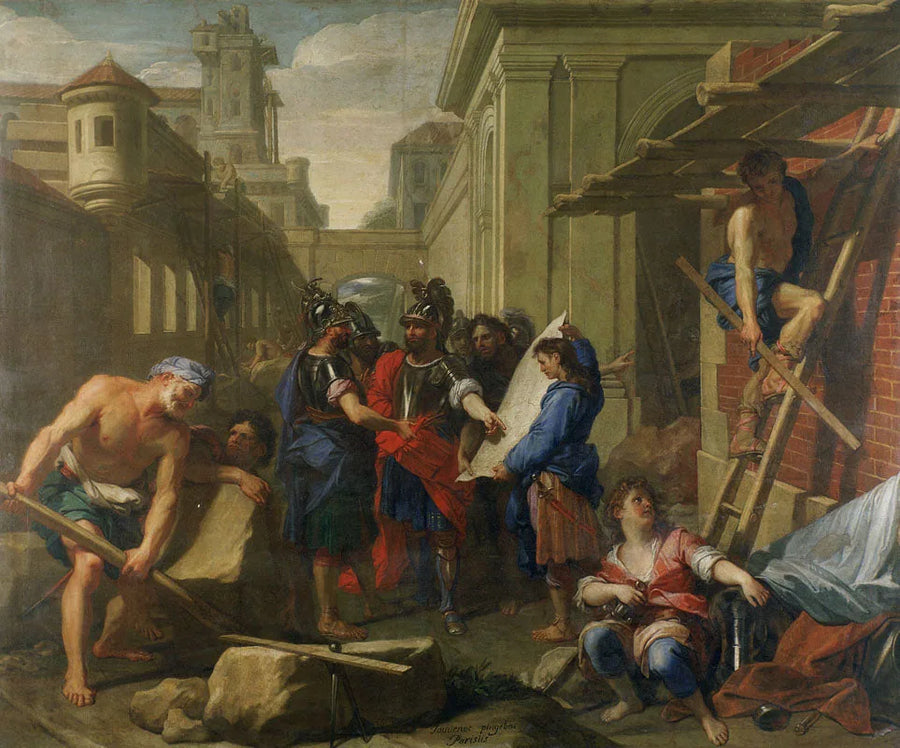 Fondazione di una città in Germania dei Tectosages - Jean-Baptiste Jouvenet
