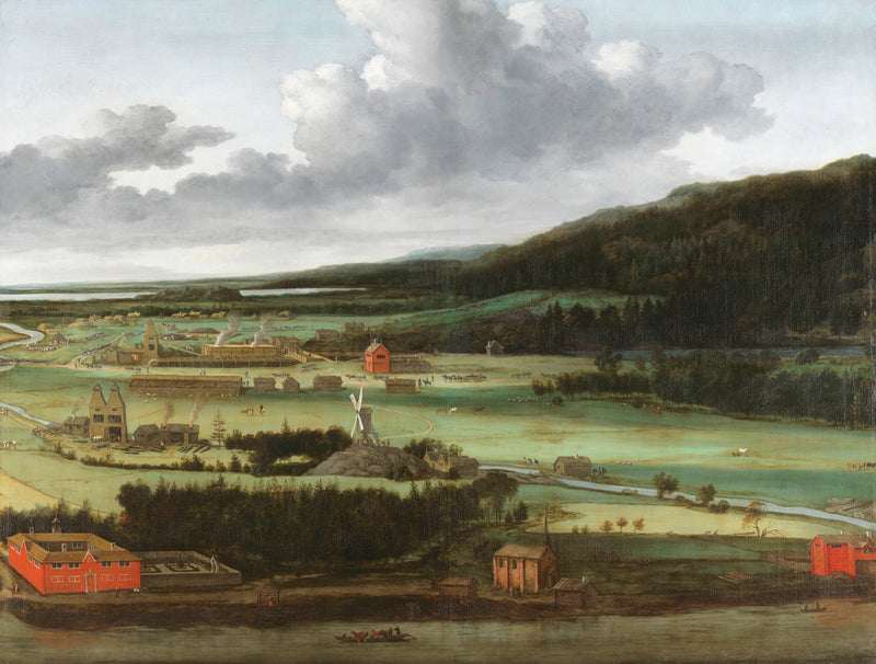 Fonderie d'armes Hendrik Trip à Julita Bruk en Suède - Allaert van Everdingen