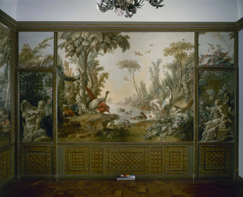 Fontana con due amori, uno dei quali è sdraiato - François Boucher