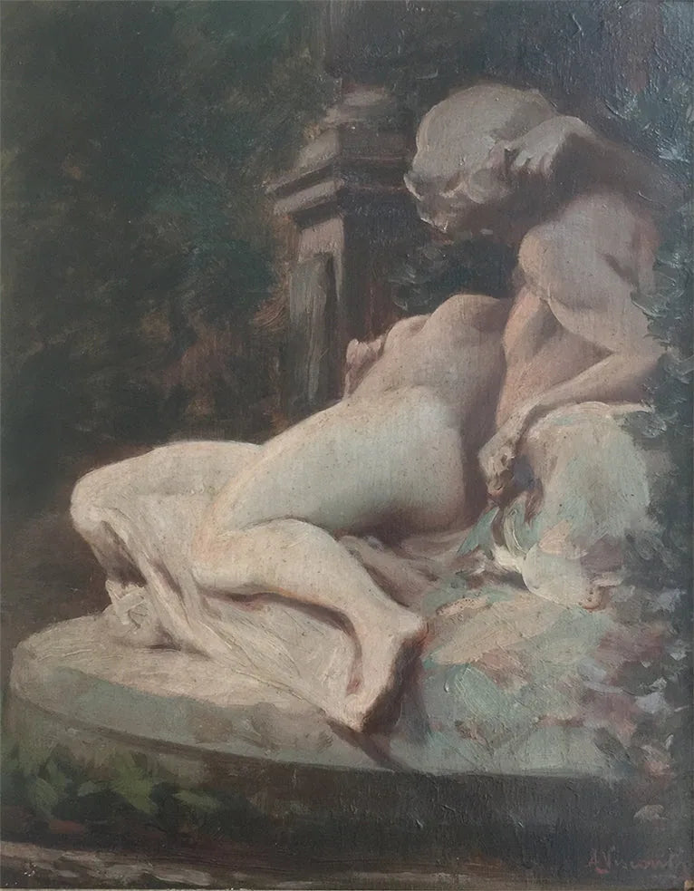 Font de Medici - Jardim do Luxemburgo - Eliseu Visconti