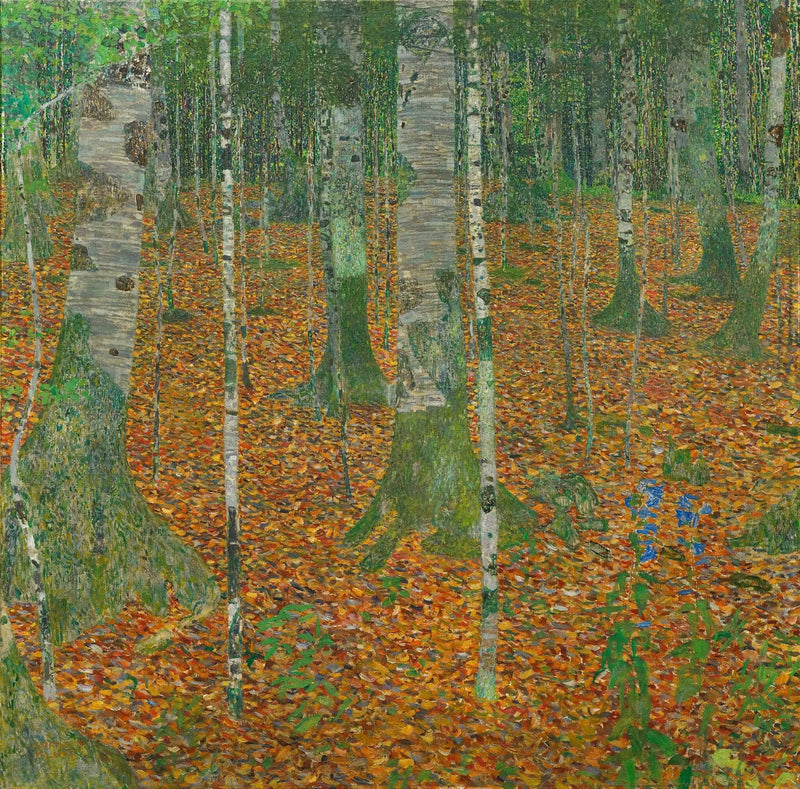 Foresta di betulle - Gustav Klimt