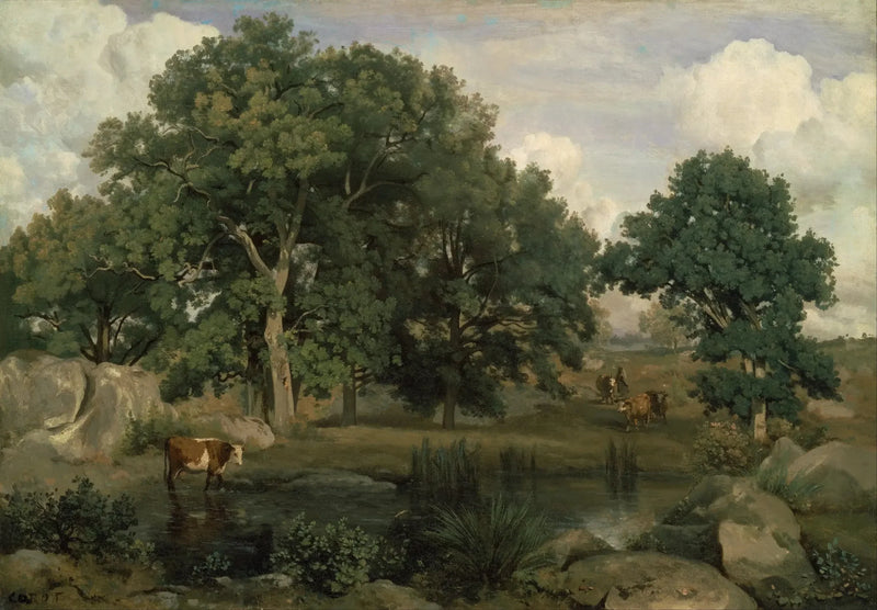 Foresta di Fontainebleau - Jean-Baptiste Camille Corot