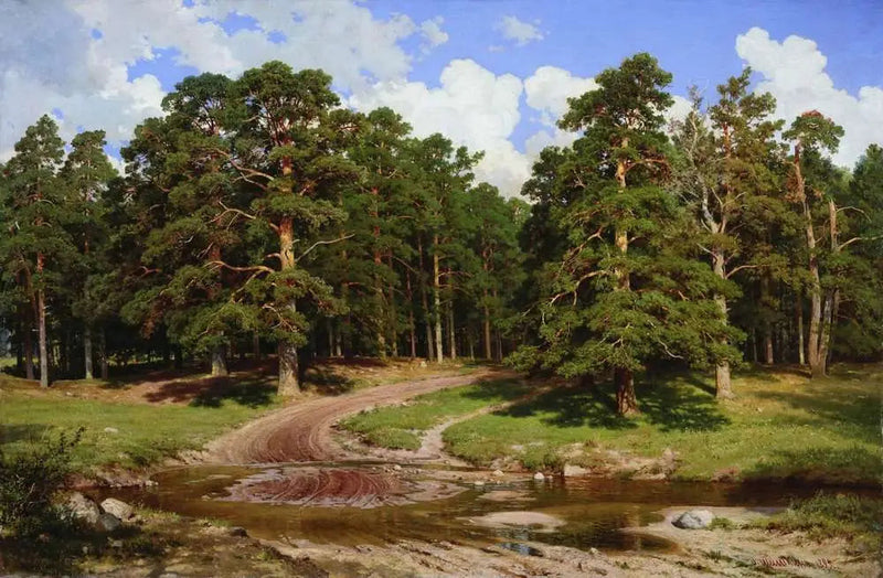 Foresta di pini - Ivan Chichkine