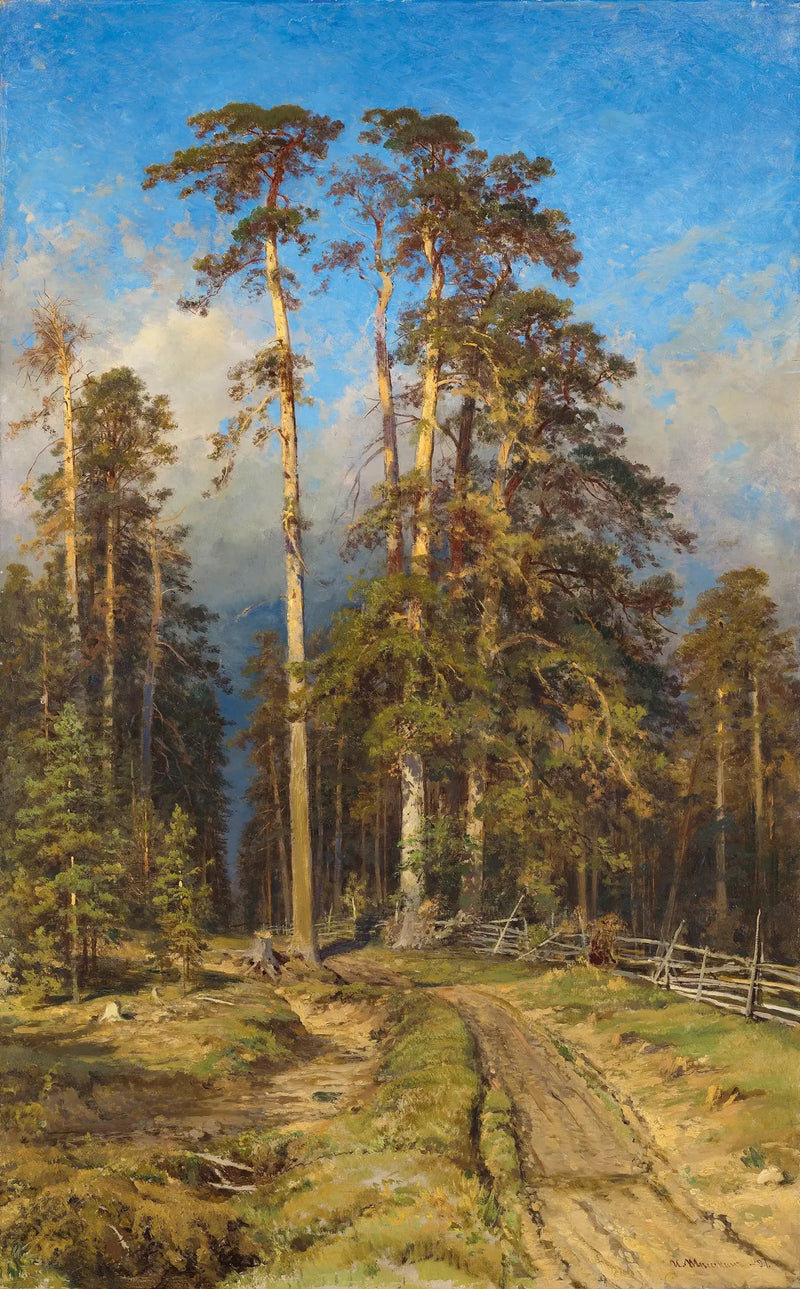 Foresta di pini - Ivan Chichkine