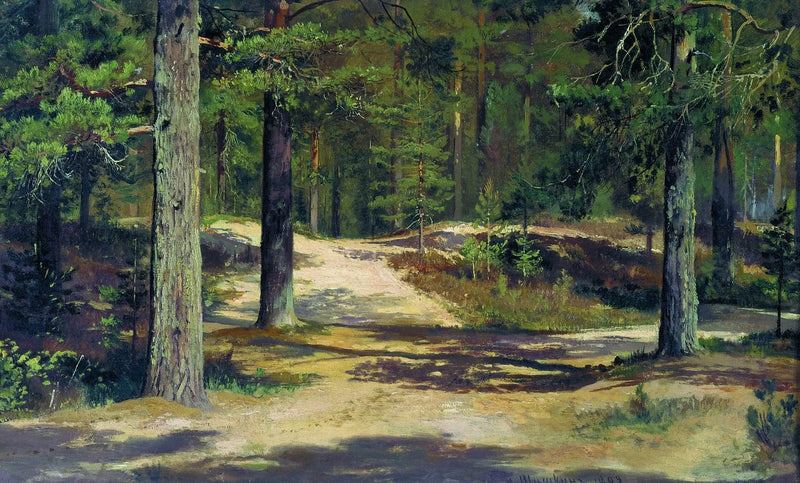 Foresta di pini - Ivan Chichkine