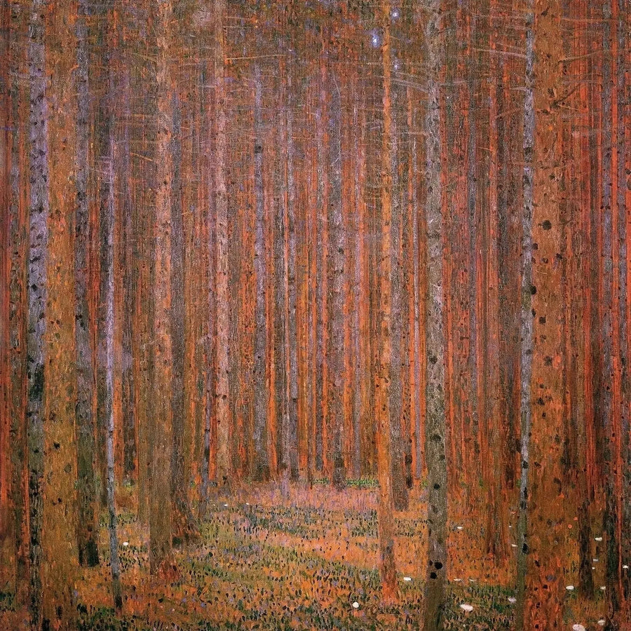 Foresta di abeti I - Gustav Klimt
