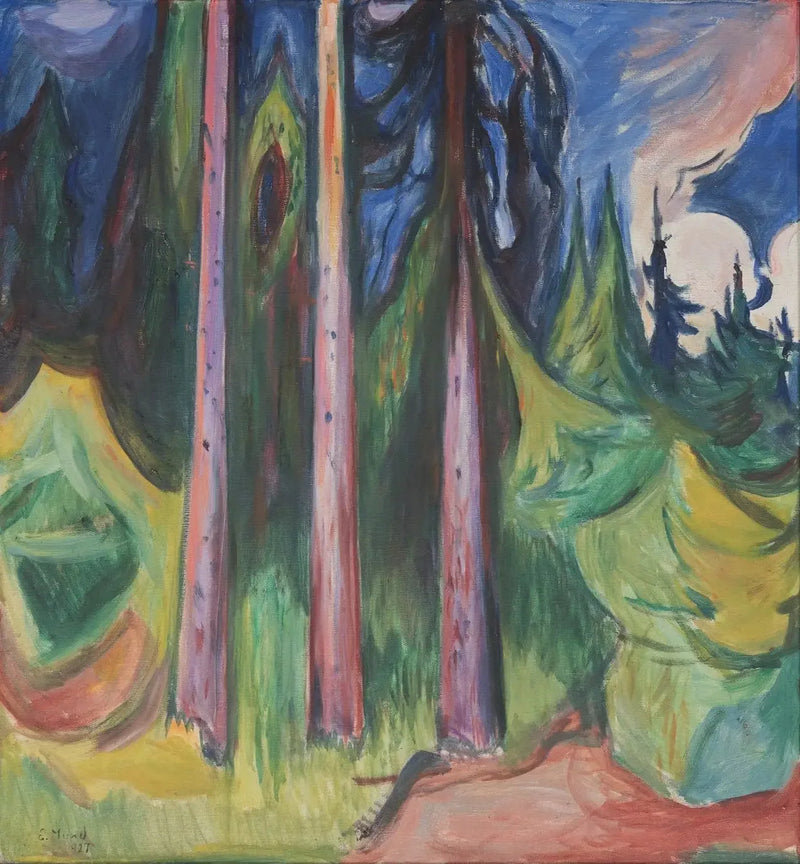 Foresta - Edvard Munch