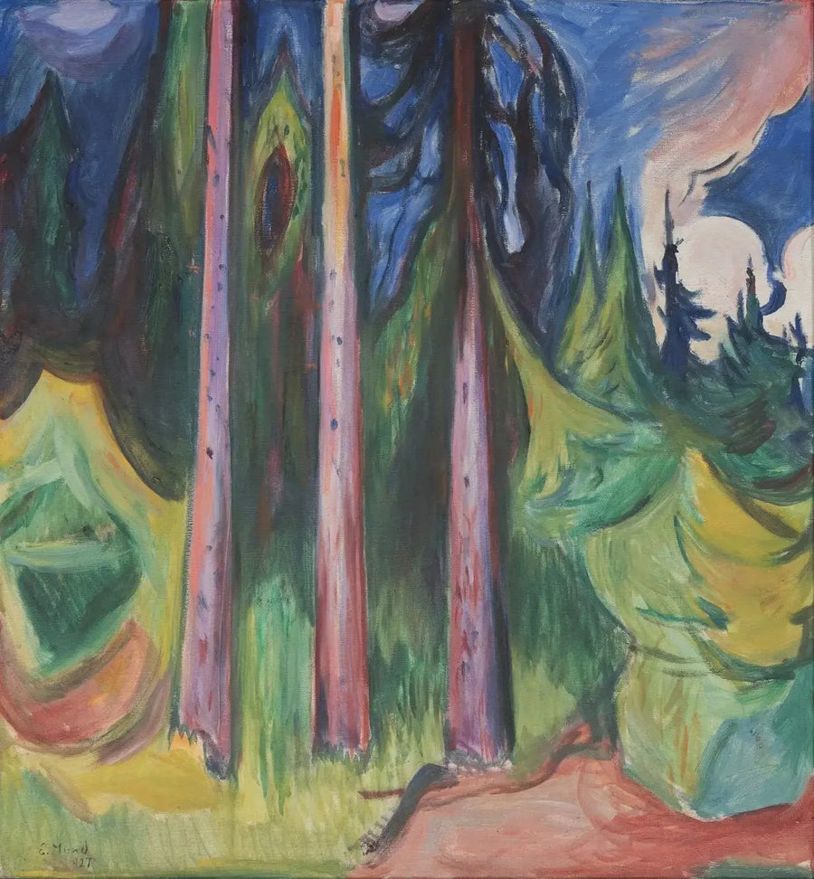 Foresta - Edvard Munch