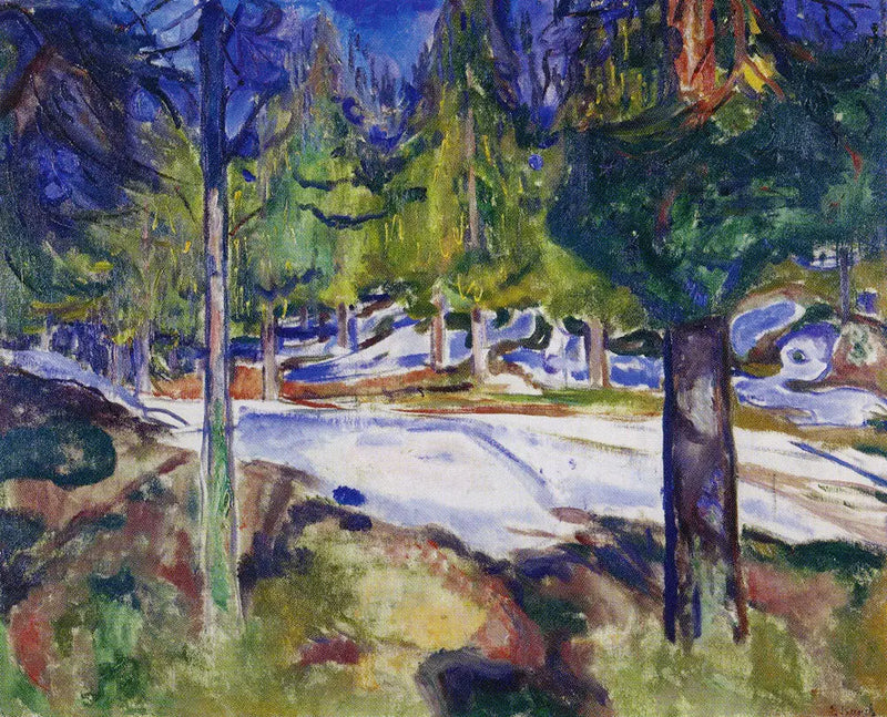Foresta - Edvard Munch