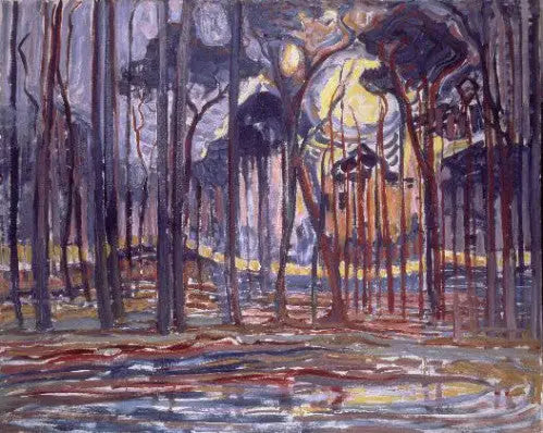 Foresta in Oele - Piet Mondrian