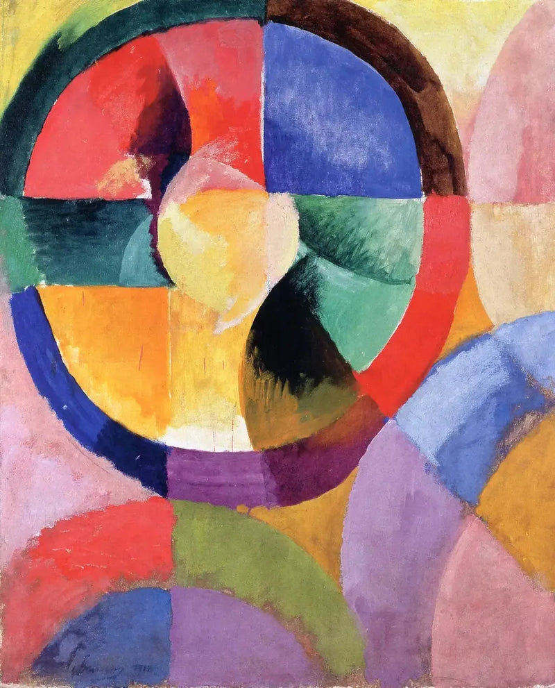 Forme circolari, Sole n. 1 - Robert Delaunay