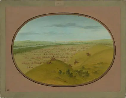 Fort Pierre - George Catlin - Alpha Reproduction