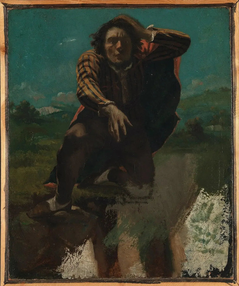 Folle di paura - Gustave Courbet