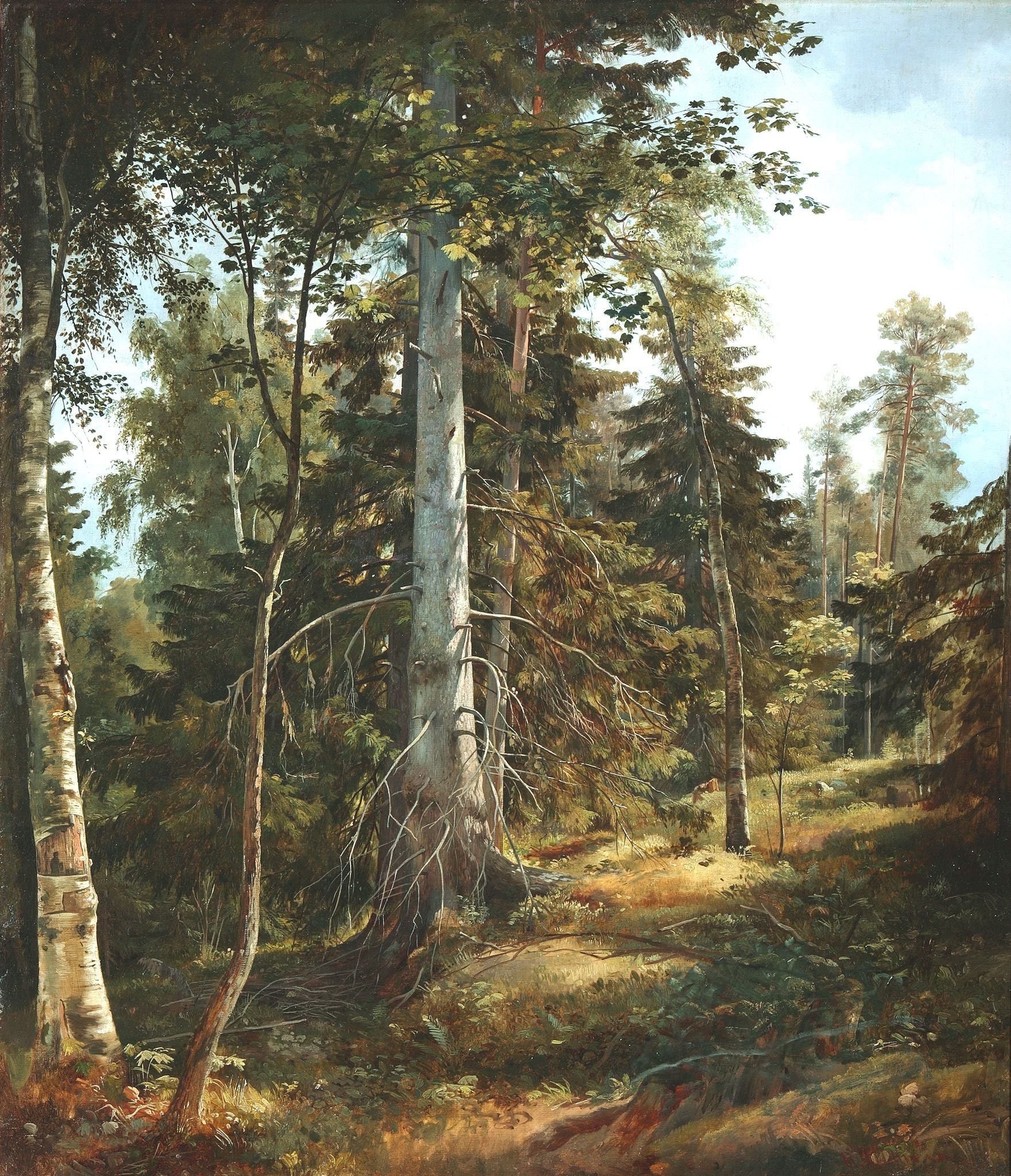 Fourré forestier - Ivan Chichkine - Alpha Reproduction
