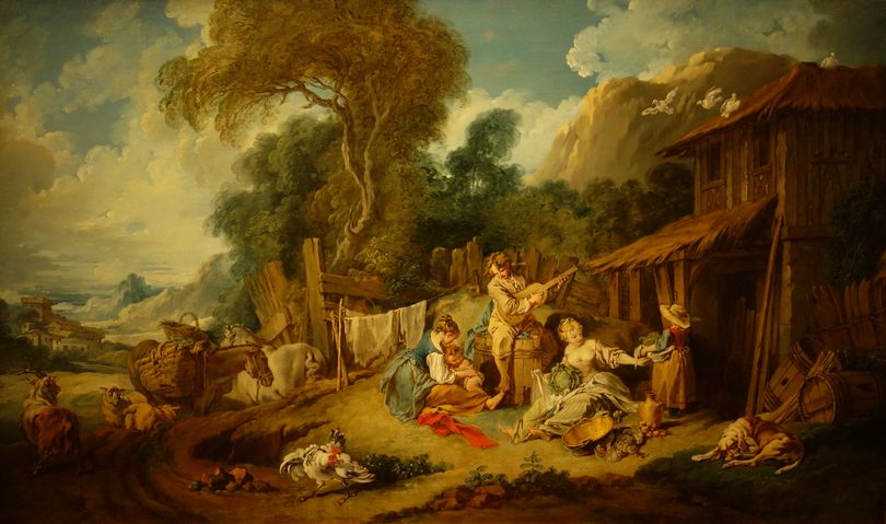 Le Repos des bergers - François Boucher