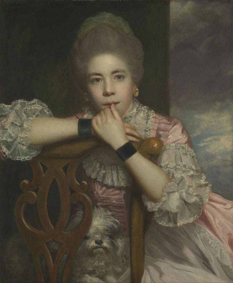 Frances Abington (née Barton) dans le rôle de Miss Prue dans « Amore per amore » de William Congreve - Joshua Reynolds