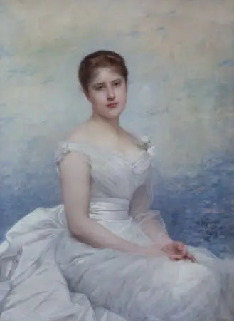 Frances Margaret Lawrance, Lady Vernon (deceduta nel 1940) - Jules Lefebvre