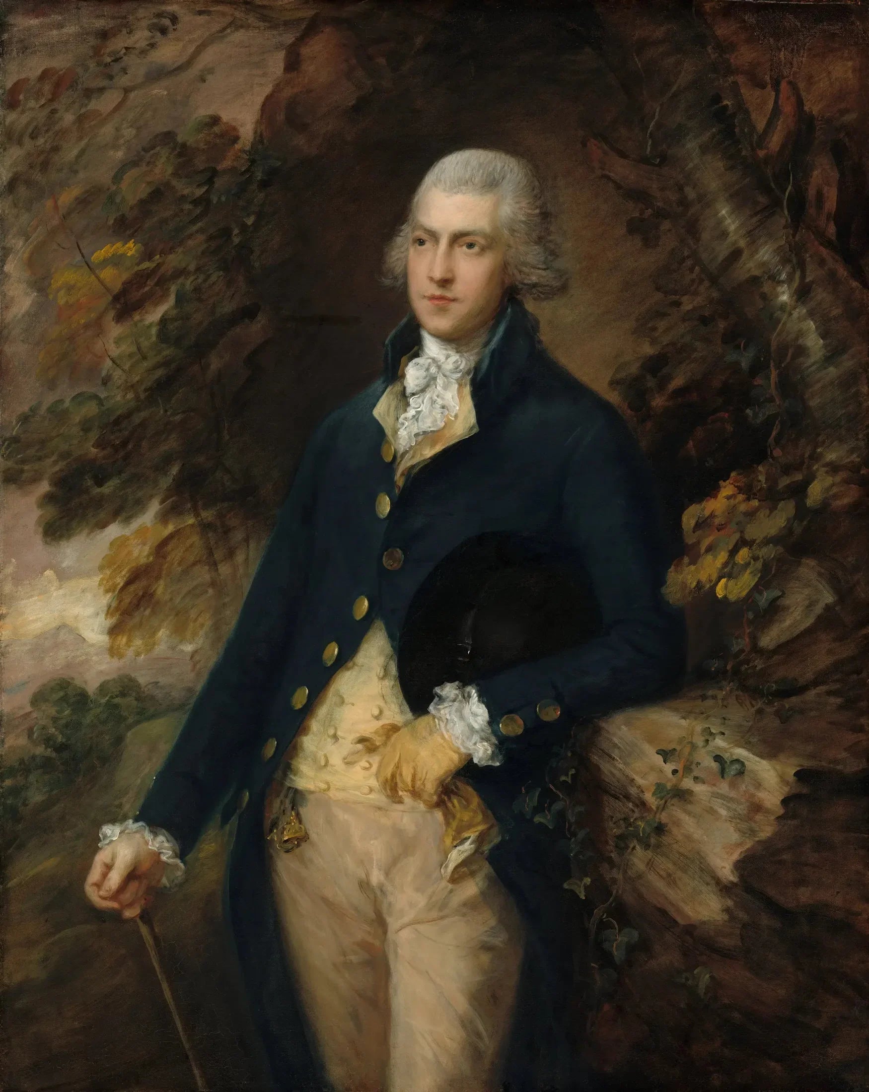 Francis Basset, Lord de Dunstanville - Thomas Gainsborough image 1 copie de tableau peinte à la main