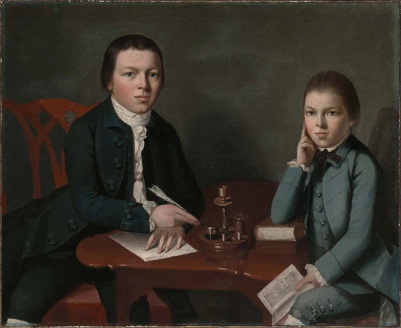 Francis Malbone e suo fratello Saunders - Gilbert Stuart