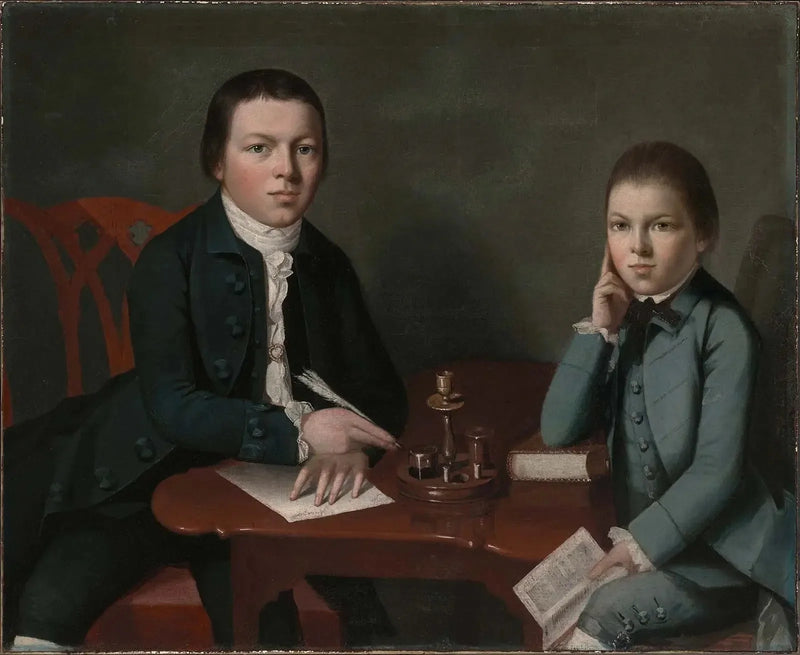 Francis Malbone e suo fratello Saunders - Gilbert Stuart