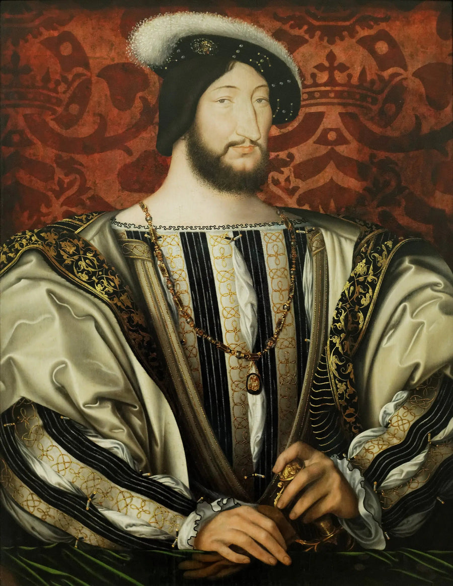 François Ier (1494-1547), re di Francia - Jean Clouet