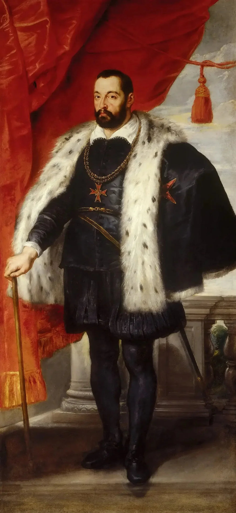 François Ier de Médicis, grand duc de Toscane, père de Marie de Médicis - Pietro Paolo Rubens