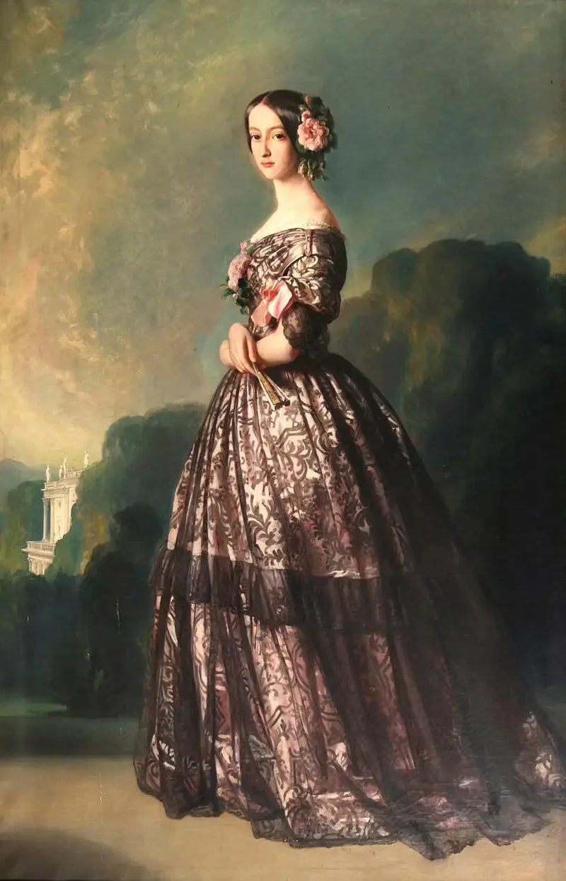 Françoise Caroline Jeanne Raphaëlle de Bourbon-Bragance, principessa del Brasile, principessa di Joinville - Franz Xaver Winterhalter