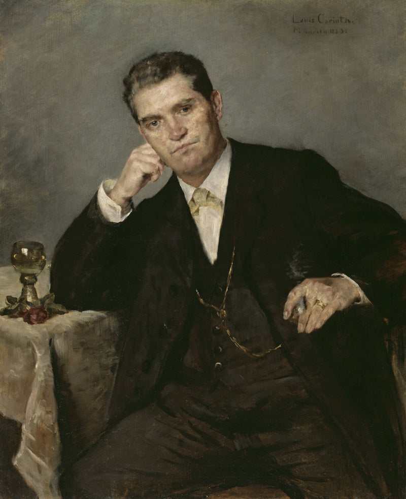 Franz Heinrich Corinth, il padre dell'artista - Lovis Corinth