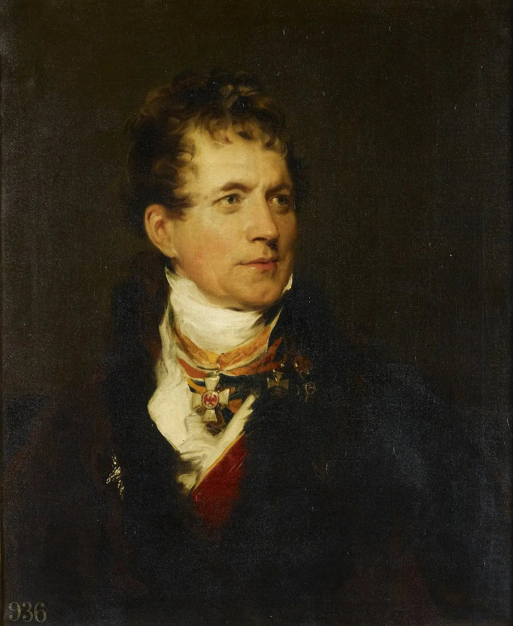 Frédéric baron von Gentz (1764-1832) - Thomas Lawrence - Alpha Reproduction