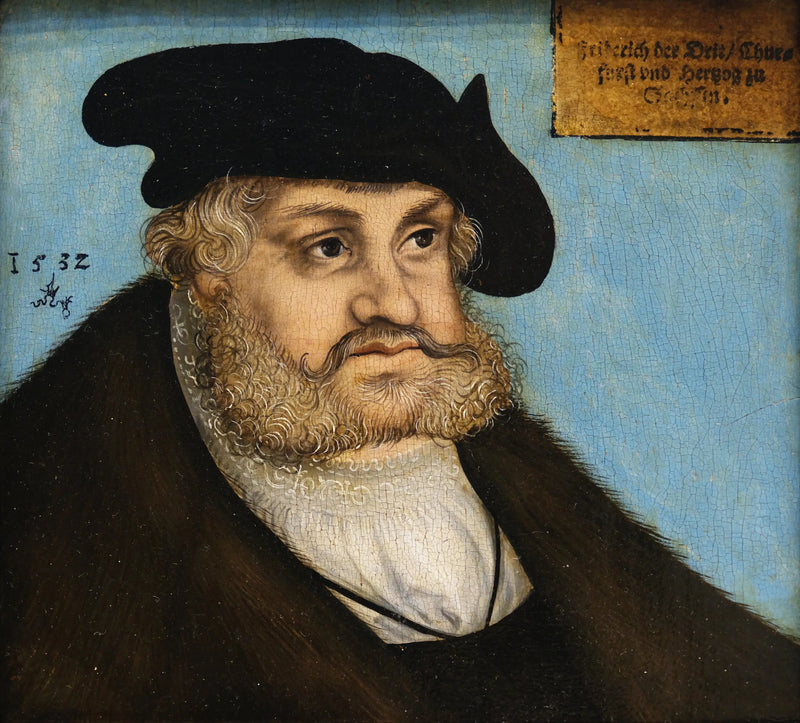 Frédéric III il Saggio duca di Sassonia e Principe-Elettore - Lucas Cranach il Vecchio