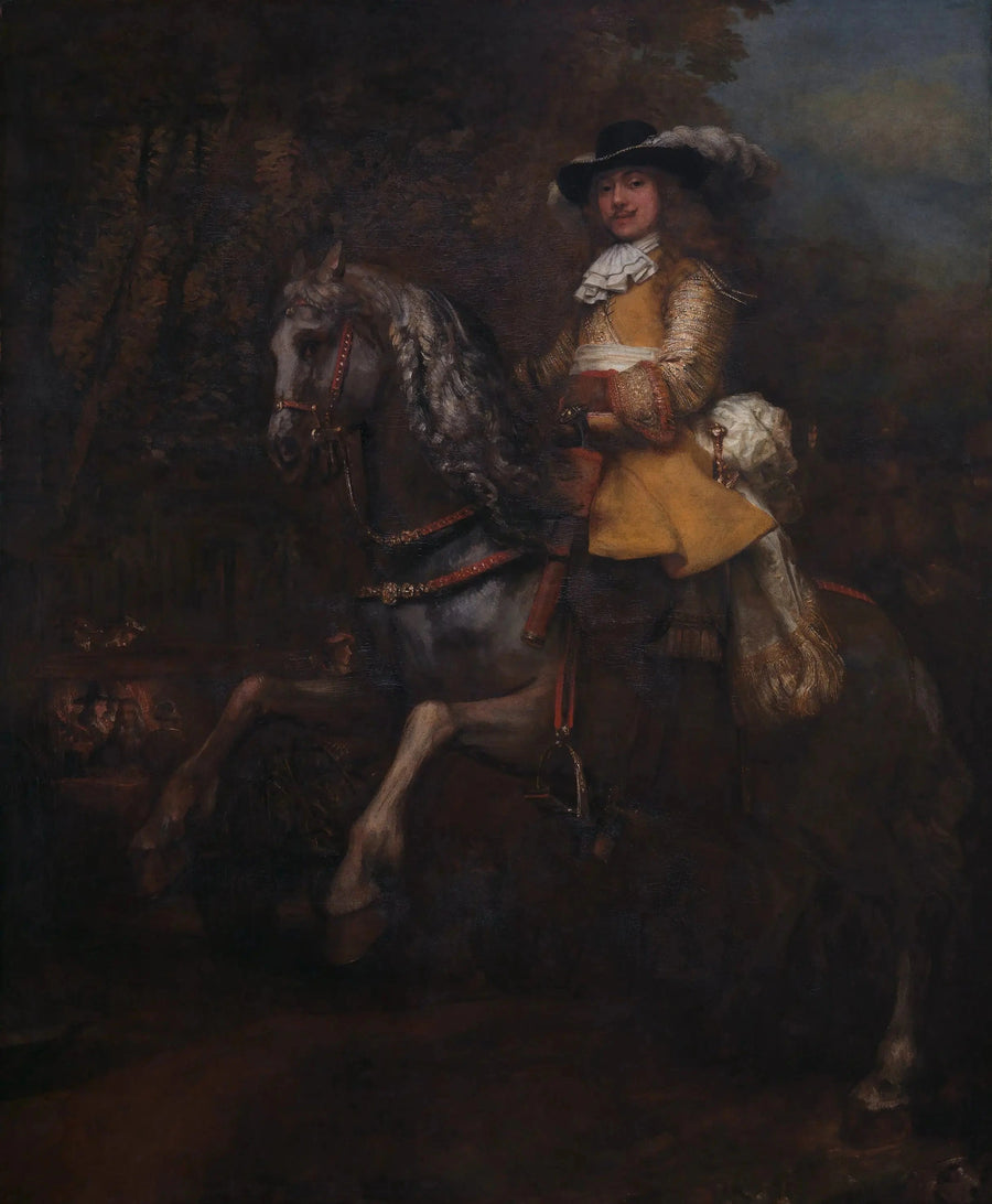 Frédéric Rihel a cavallo - Rembrandt