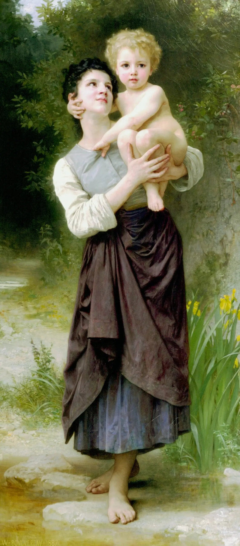 Fratello e sorella - Bouguereau