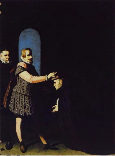 Frère Fernando Yáñez rifiuta la barretta dell'arcivescovo di Toledo - Francisco de Zurbarán