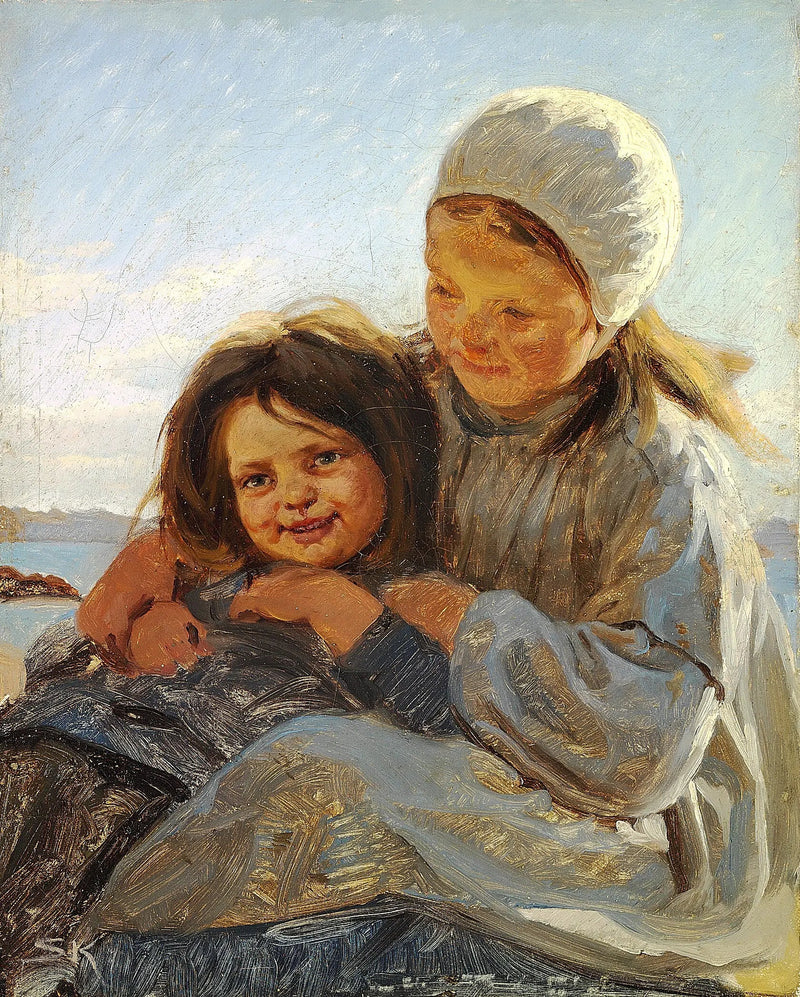 Fratelli e sorelle. - Peder Severin Krøyer
