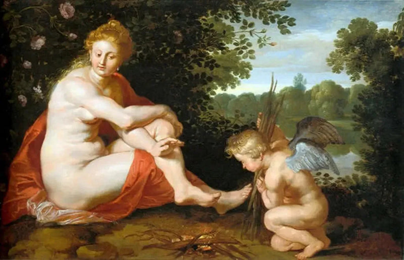 Friget Sine Baccho et Cenere Venere - Peter Paul Rubens