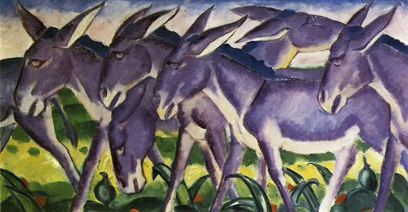 Frisia dell'asino - Franz Marc