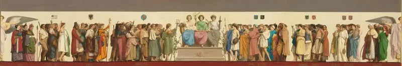 Fregio destinato a essere riprodotto su un vaso commemorativo dell'esposizione di Londra - Jean-Léon Gérôme