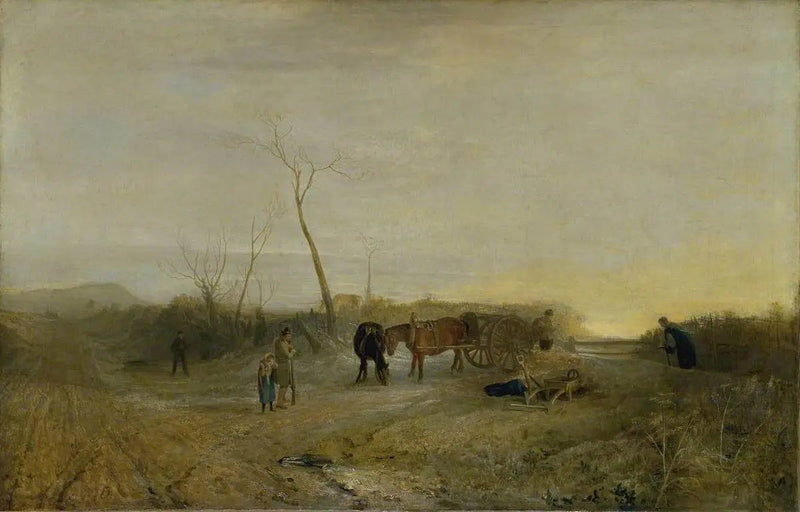 Mattina gelida - J. M. W. Turner