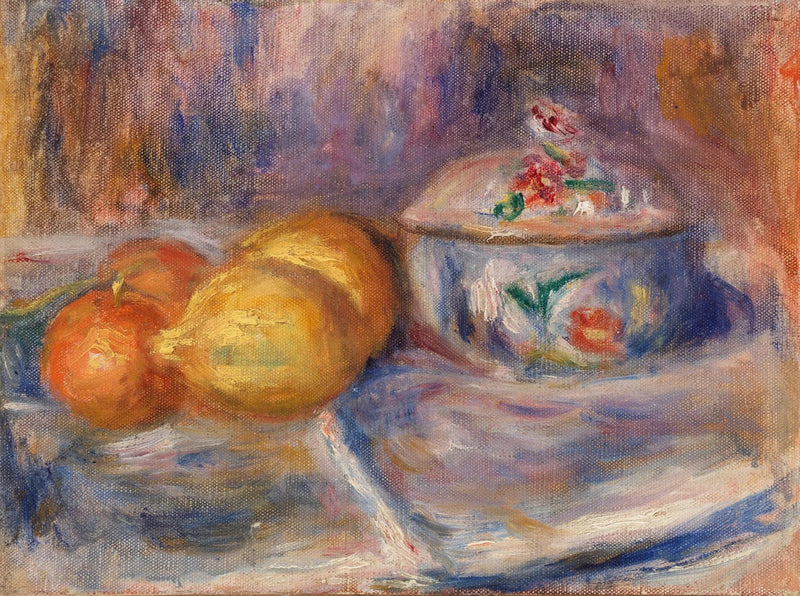 Frutta e Bonbonnière - Pierre-Auguste Renoir