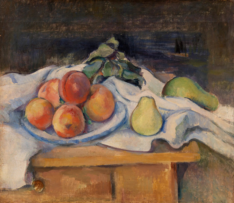 Frutta sul tavolo - Paul Cézanne
