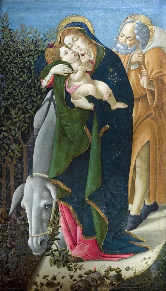 La Fuga in Egitto - Sandro Botticelli