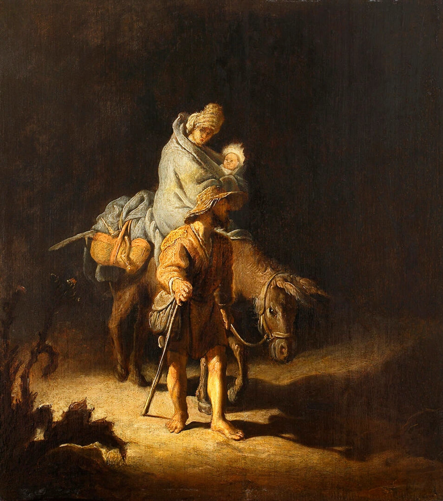 La Fuga in Egitto - Rembrandt